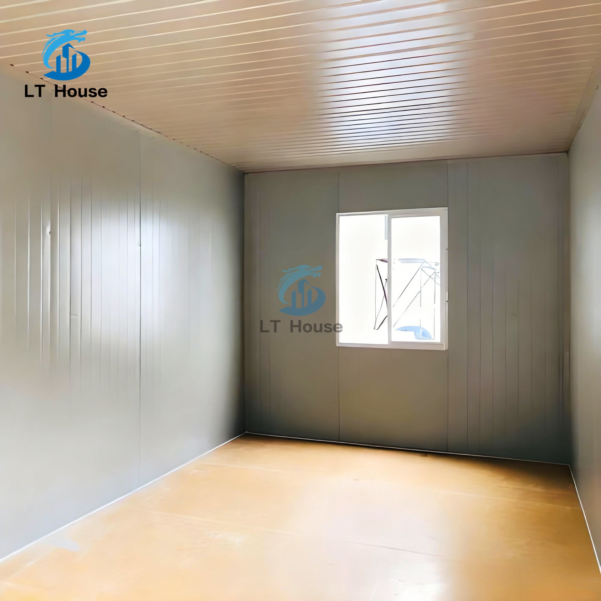 20ft 40ft Container House Prefabricated Modular Kit with PU Rockwool Panel Customized Mobile Office Camp Labor Accommodation