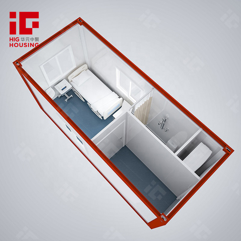 Manufacturers of Flat Pack and Detachable Container Modular Hospitals Prefabricated Temporary Design