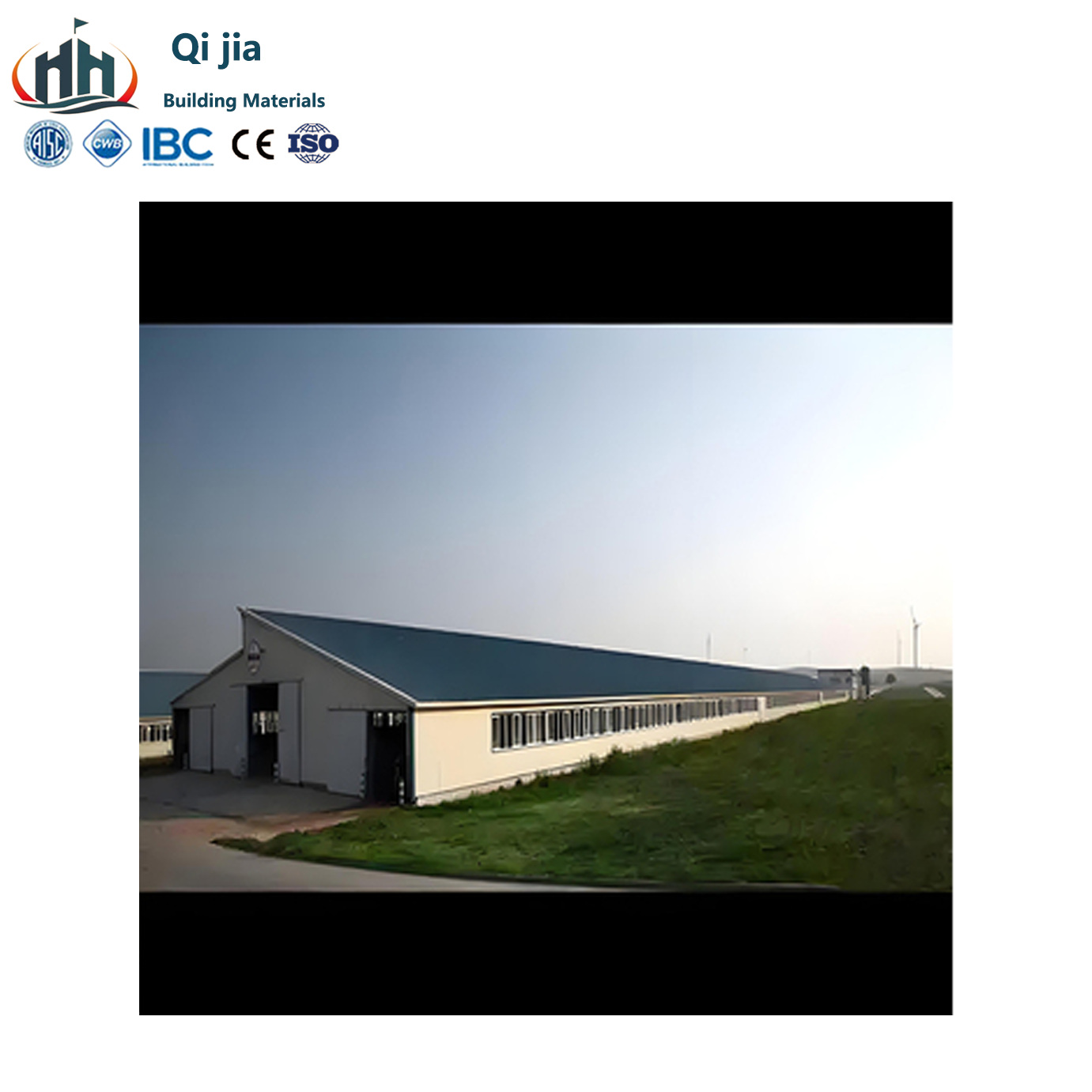 Low Cost Large Metal Works Steel House for Farm Light Design Steel Structure Warehouse Workshop Materials Construction