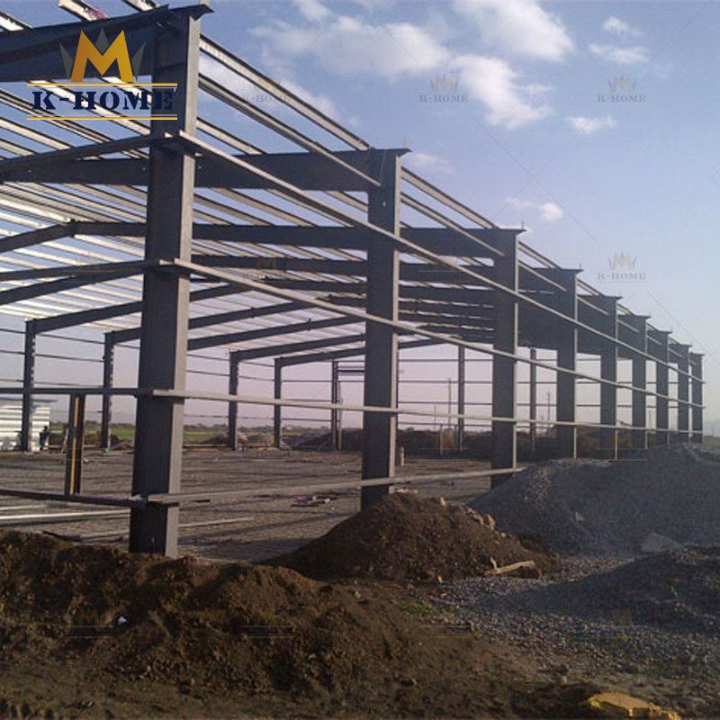Prefabricated Industrial Factory Warehouse Metal Frame House Pre Engineered Modular Steel Structure Buildings