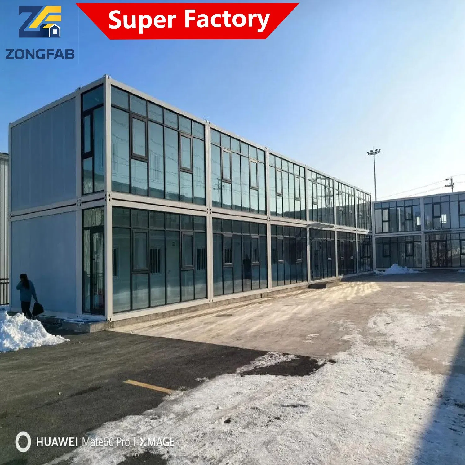 20FT 40FT Integrated Movable Mobile Portable Detachable Assembly Prefab Modular Container Building Housing