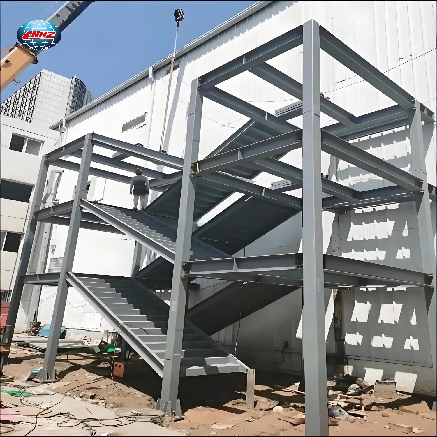Prefab Modular Q235B Reliable Sturdy Construction ASTM Heavy Steel Structure Warehouse Building