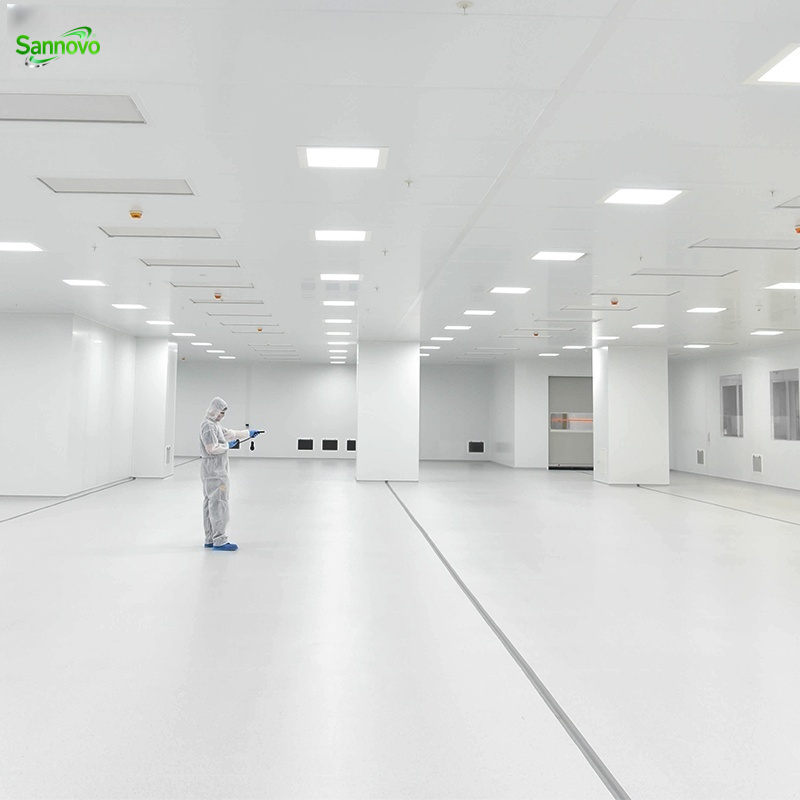 Modular Project Fireproof Construction Hospital Iso 8 Wall Class 10000