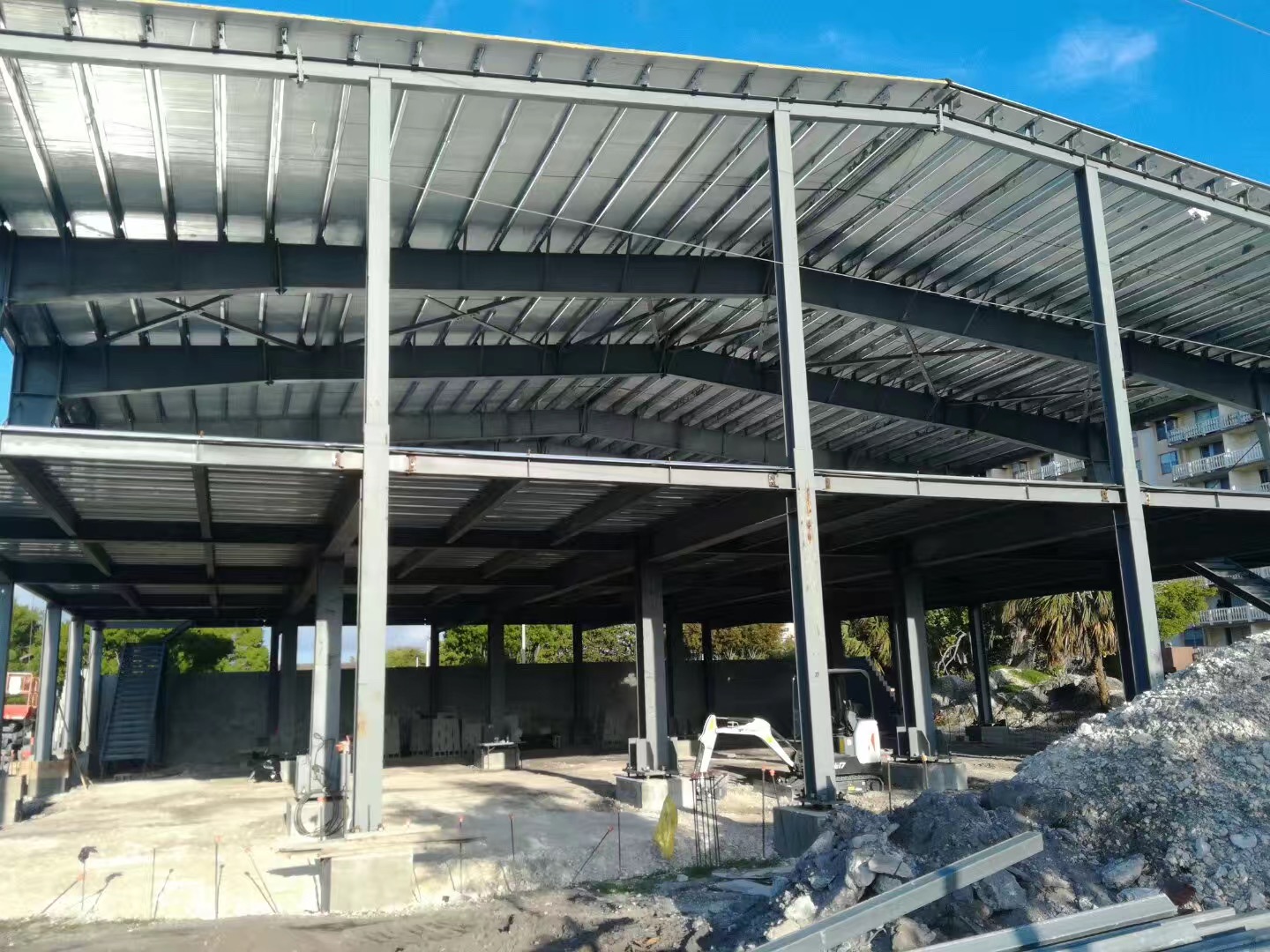 Steel Structure Project in Miami USA 1