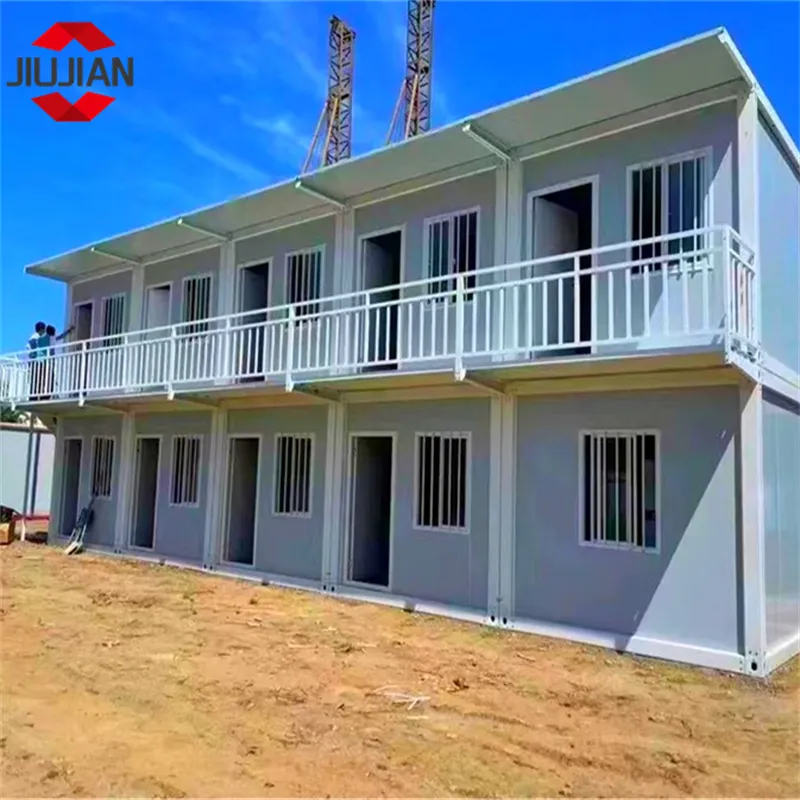 Modular Prefabricated Movable Steel Structure Container Building for Shops/Office