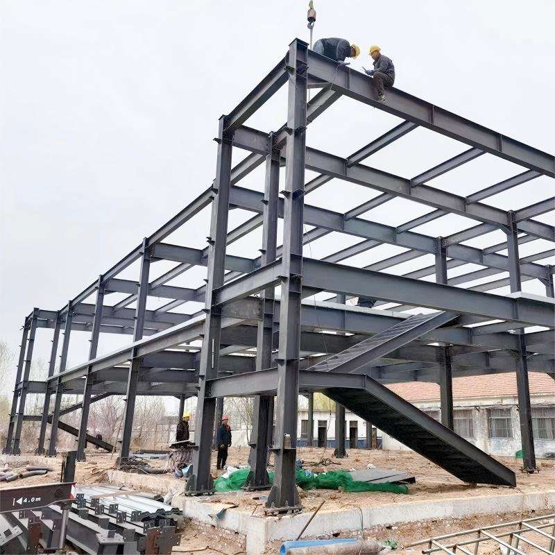 Modular Steel Plant Building, Quick Assemble Energy Efficient Large Scale Industrial Warehouse for Manufacturing &amp; Logistics