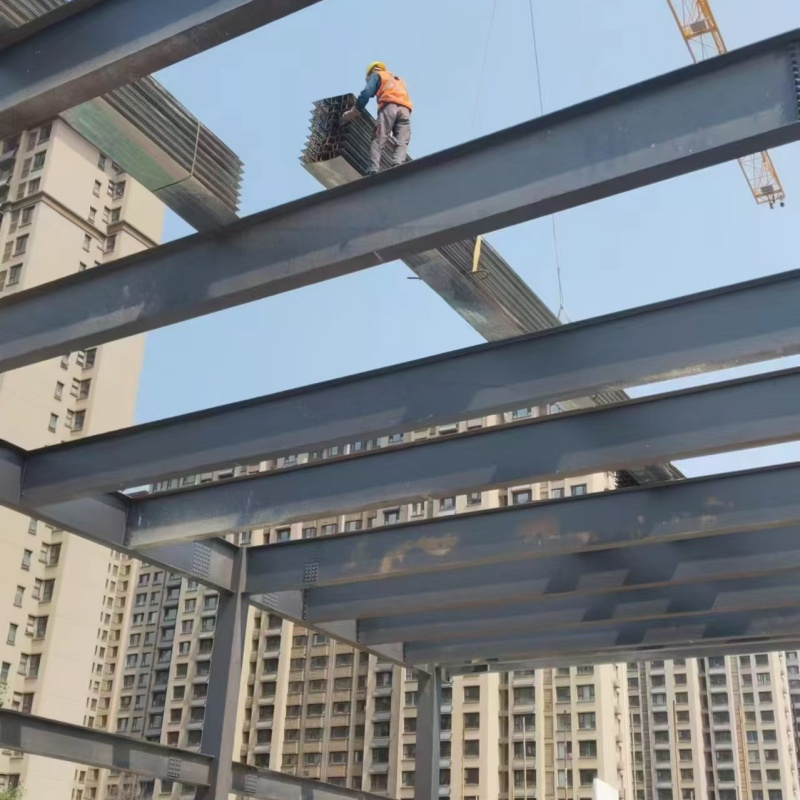 Steel Structure Framed Prefab Home Construction Office Commercial Building Modular House Prefab Office
