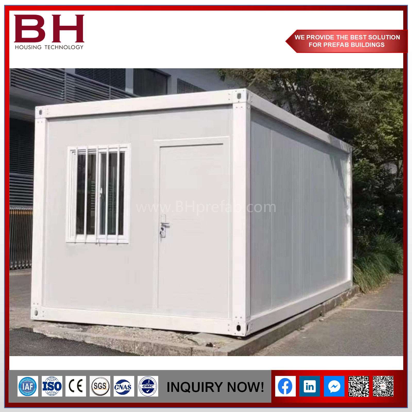Mobile Prefabricated Modular House Expandable Container Office Building for Construction Site Villa Camp