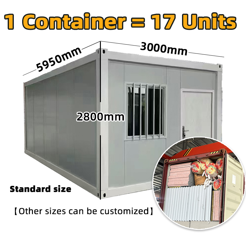 Modern 2 Storey Detachable Container Office with Panoramic Glass Wall Luxury Modular Prefab Villa for Project Headquarters