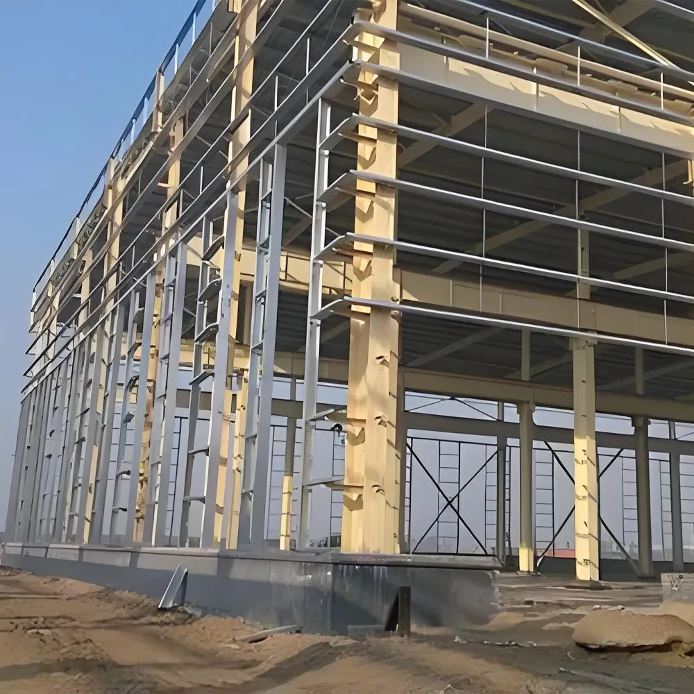 Modular Prefabricated Metal Steel Structure Workshop Constructed Warehouse Building