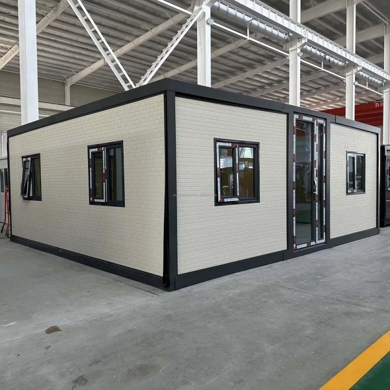 Portable Steel Modular Cabin Prefabricated Foldable Structure for Temporary Office Site Housing and Camp Use Expandable House