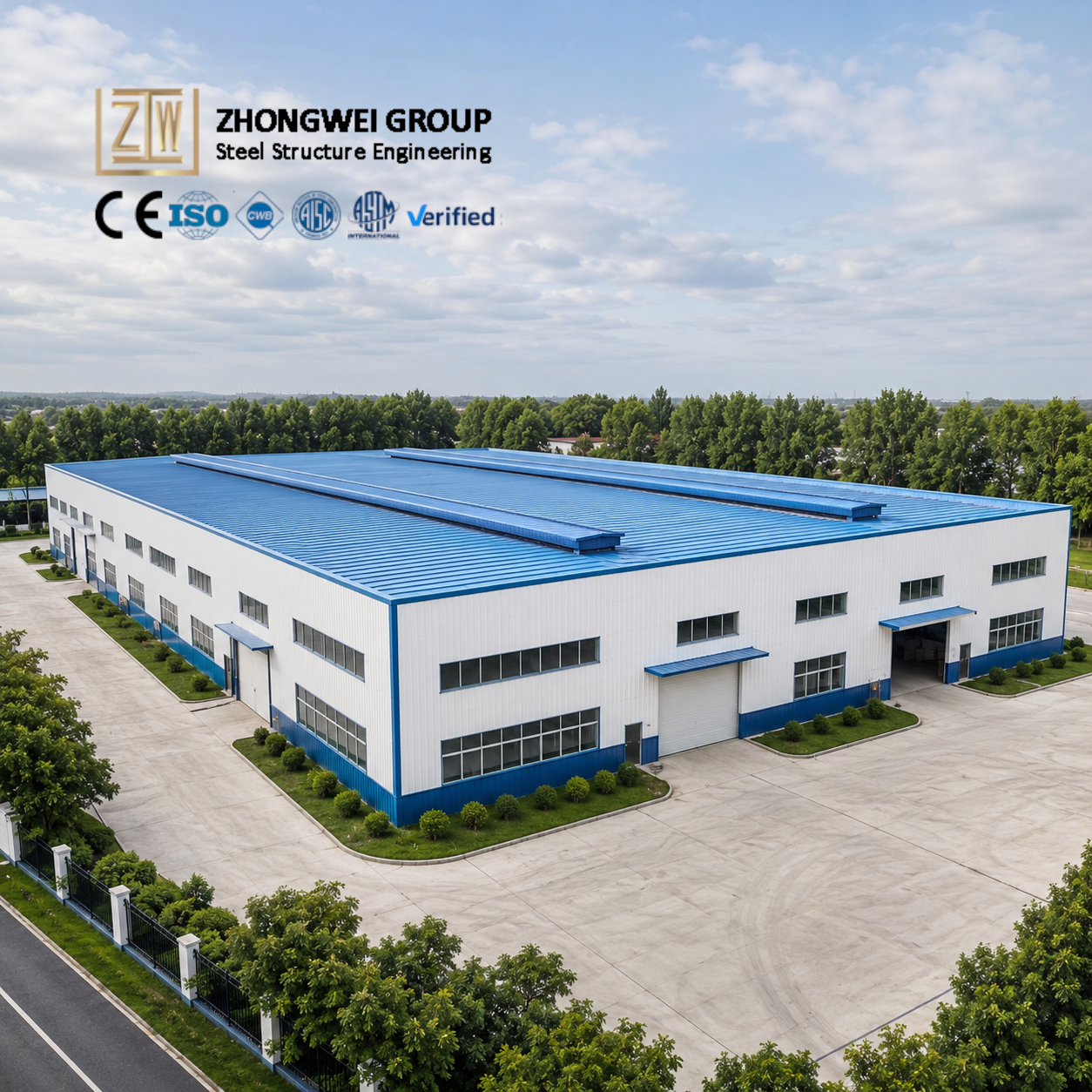 CE Certified Commercial Prefab Shopping Mall Supermarket Use Modern Design Steel Structure Building Warehouse Apartment