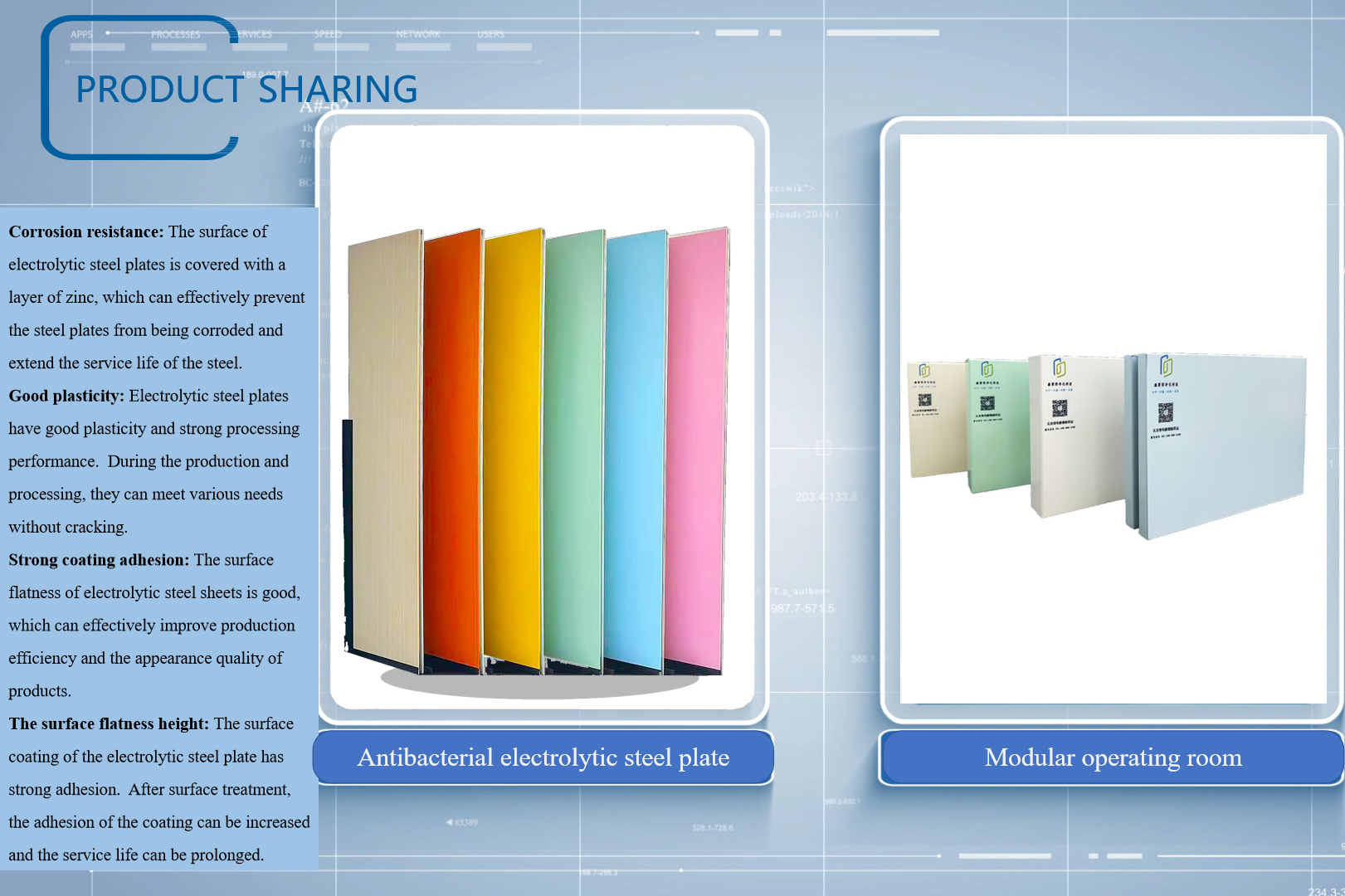 Airtight Medical Door Parameter Details 1