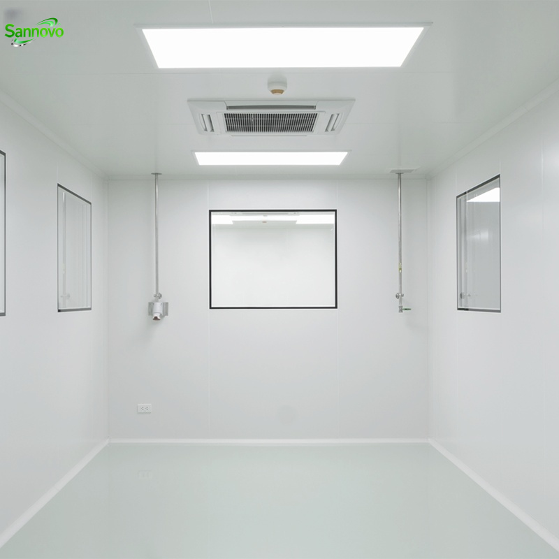 Modular Project Fireproof Construction Hospital Iso 8 Wall Class 10000