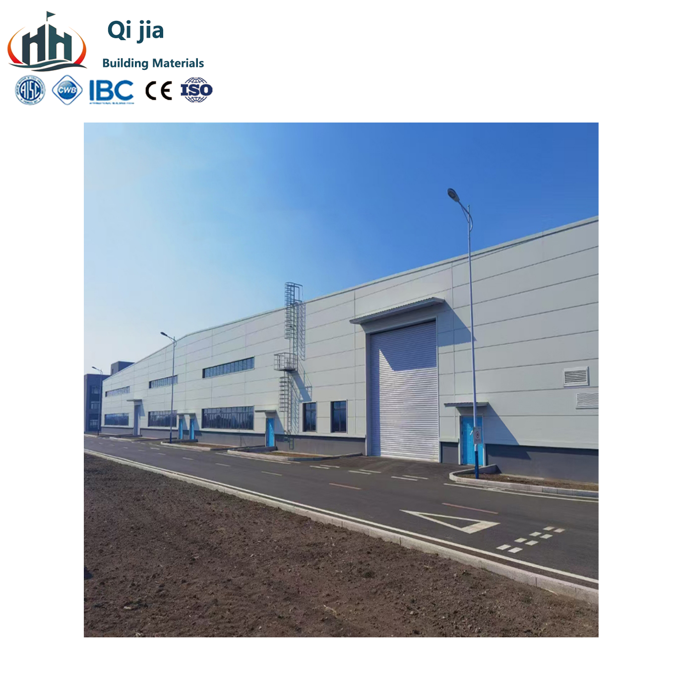 Industrial Workshop Prefabricated Steel Structure Building Light Type Factory-Welded Modular Steel Workshop
