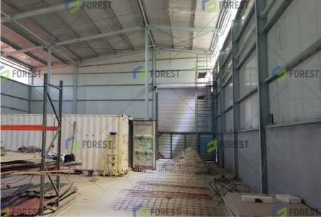 Steel Barn Construction 1
