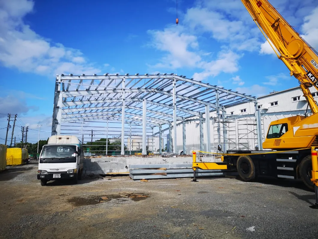 Modular Metal Steel Structure Building Construction Prefabricated Warehouse Buildings