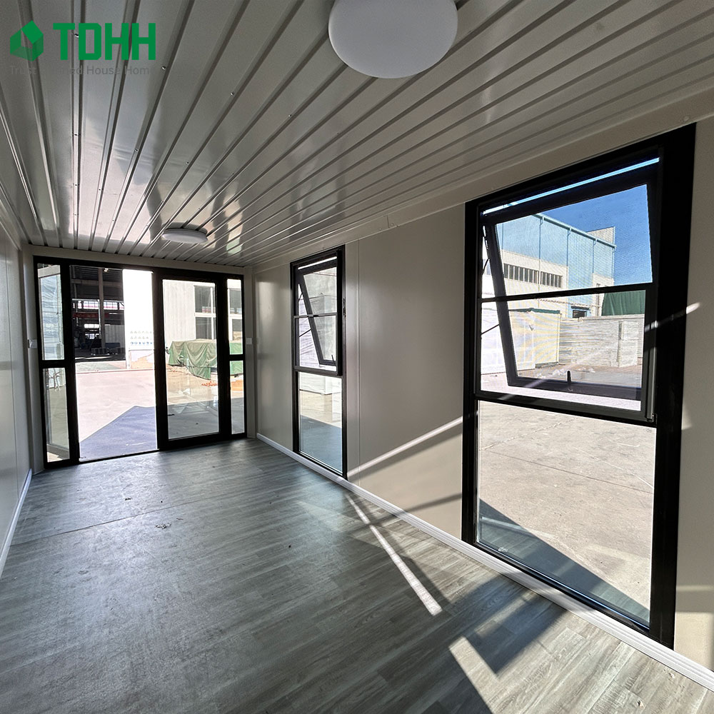 Backyard Office Pods Portable Work Cabin Removable Prefabricated Modular Steel Frame Z-type Z Style Folding Container Houses
