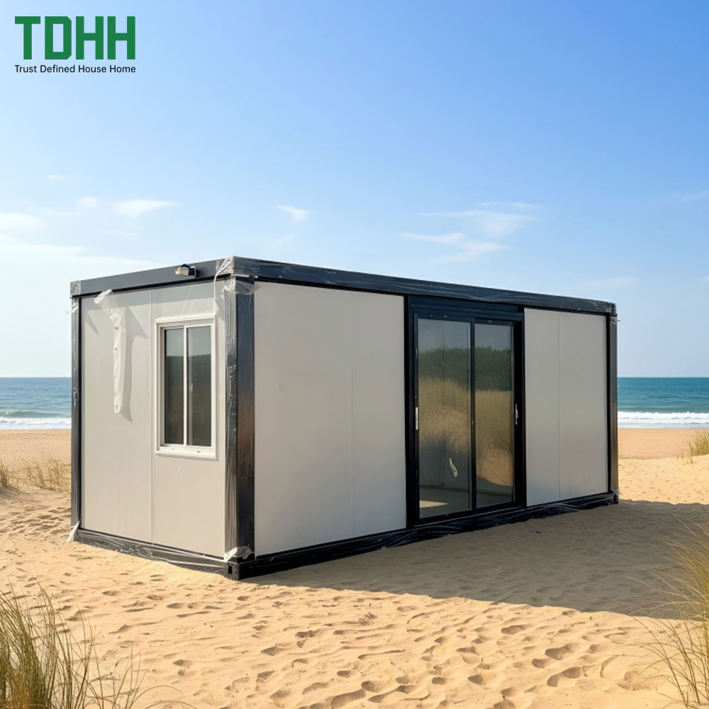 Backyard Office Pods Portable Work Cabin Removable Prefabricated Modular Steel Frame Z-type Z Style Folding Container Houses