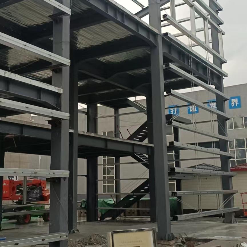 Low Cost Prefabricated Light High-rise Multi Story Portal Steel Structure Building with Welding &amp; Cutting Services