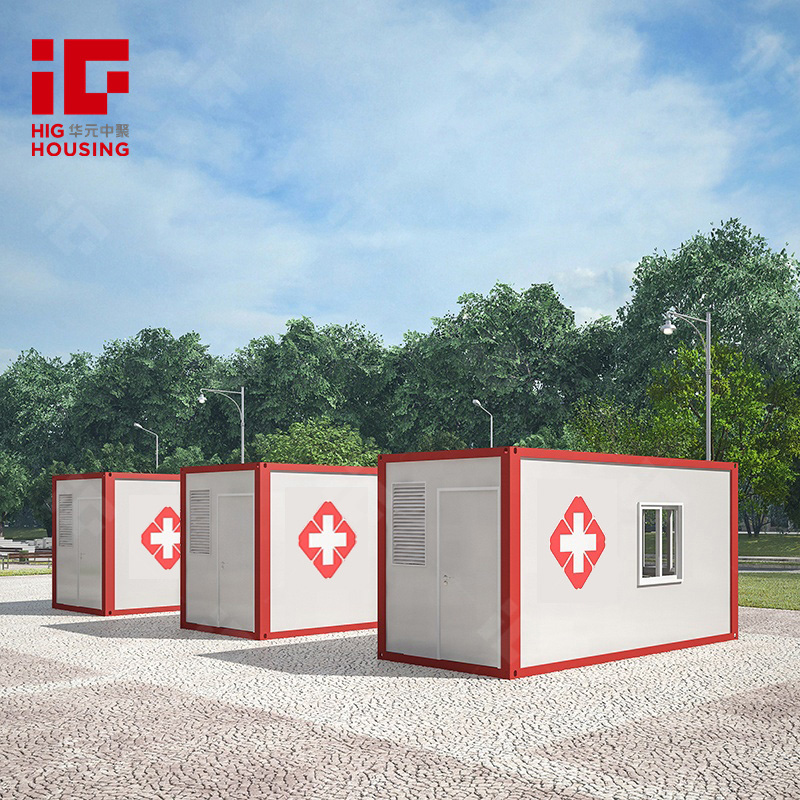 Manufacturers of Flat Pack and Detachable Container Modular Hospitals Prefabricated Temporary Design