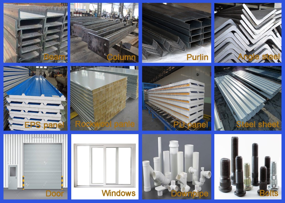 Steel Framing and Cladding Materials