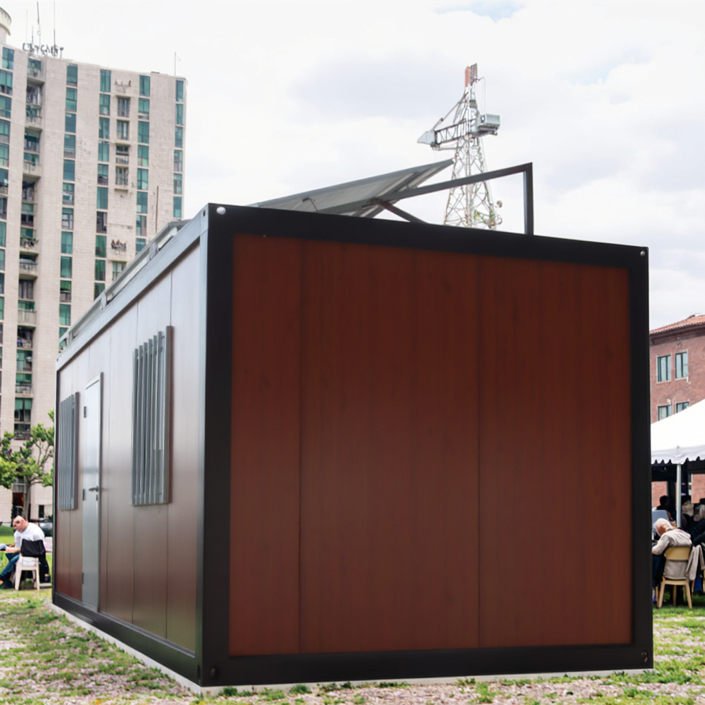 New Folding Container 15 Mins Quick Installation Cheap Prefab Construction Site Sea Containerized Houses