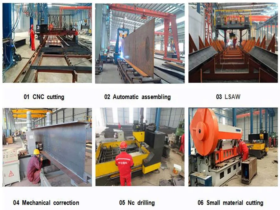 Insulated Sandwich Panel Prefab Steel Structure Portal Frame Factory Construction Metal Storage Warehouse Pre Engineered Building