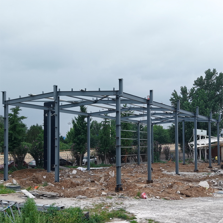 Steel Structure Temporary Buildings for Construction Easy to Assemble Reusable and Recyclable