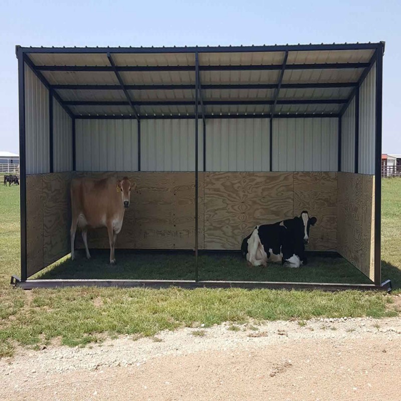 Livestock Sheds Steel Structure 25x12 Design Durable and Spacious for Cattle Farm Use Direct Factory Price ISO Certified