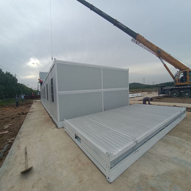 Foldable Easy to Install Temporary Earthquake Relief House Folding Prefab Modular Container House