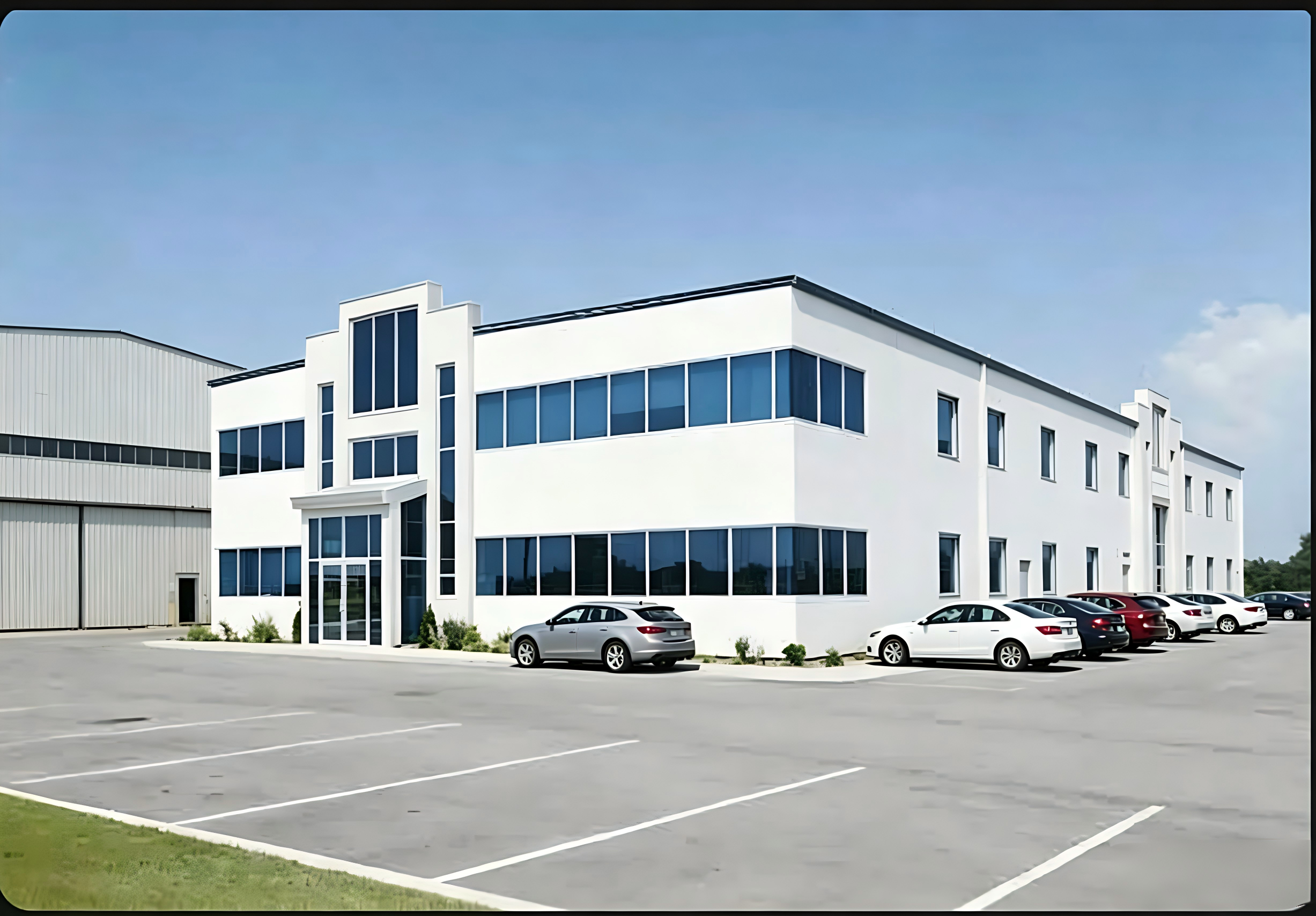 Modern Prefab Steel Structure Multi Floor Commercial Building For Office School Hotel Worker Dormitory Online Technical Support