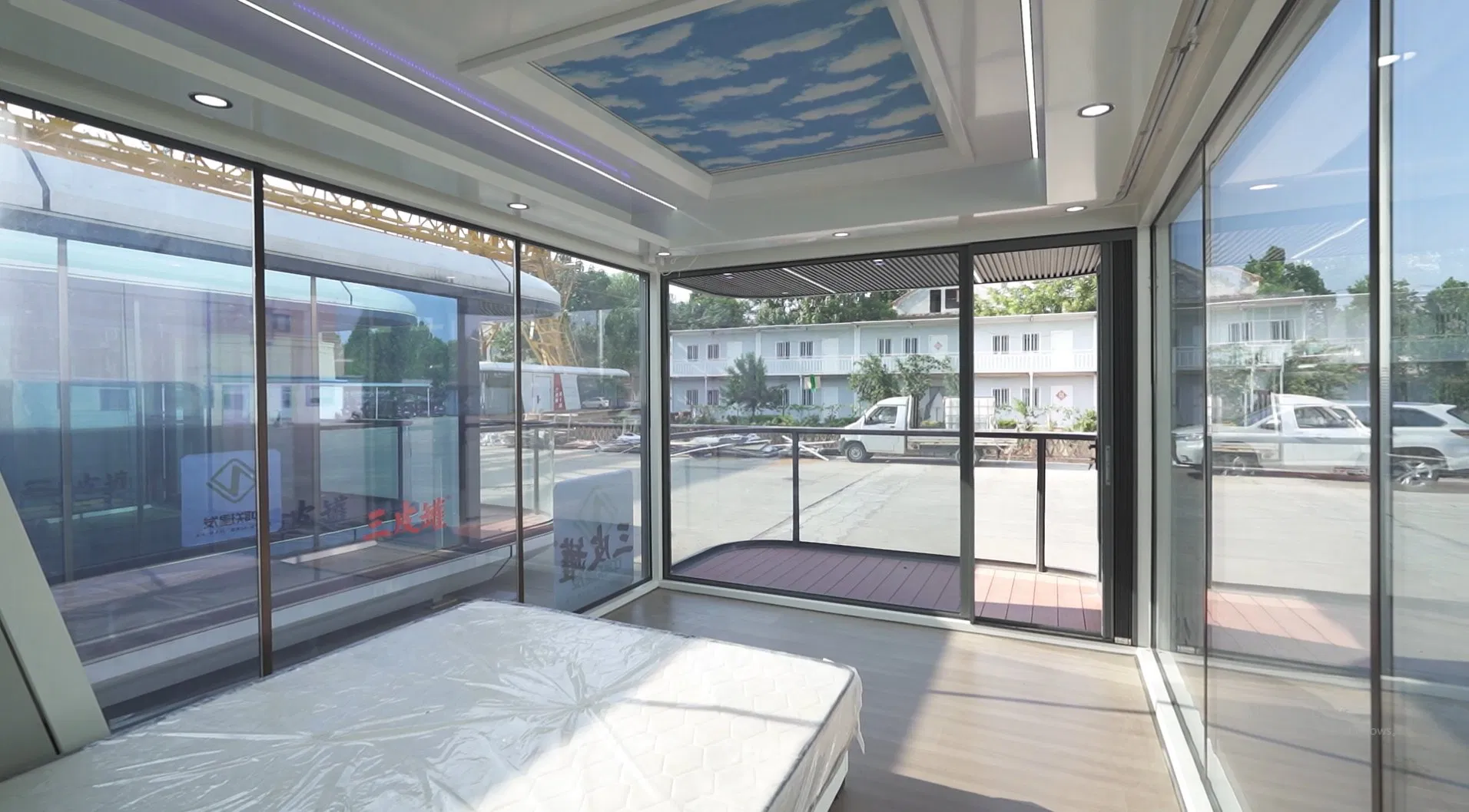 Durable Factory-Prepared Modular Houses, Prefabricated Small Mobile Space Capsule Residences, and Containerized Apple Capsule Cabins