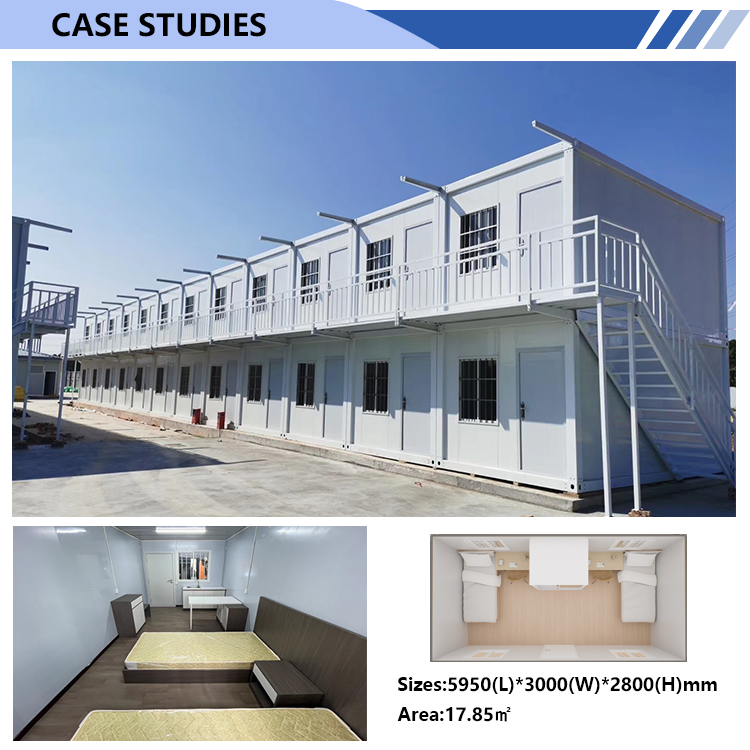 CGCH 40ft Shipping Container Home Office Campsite Portable Modular Steel Prefab Container House for School Camping Prefab Office