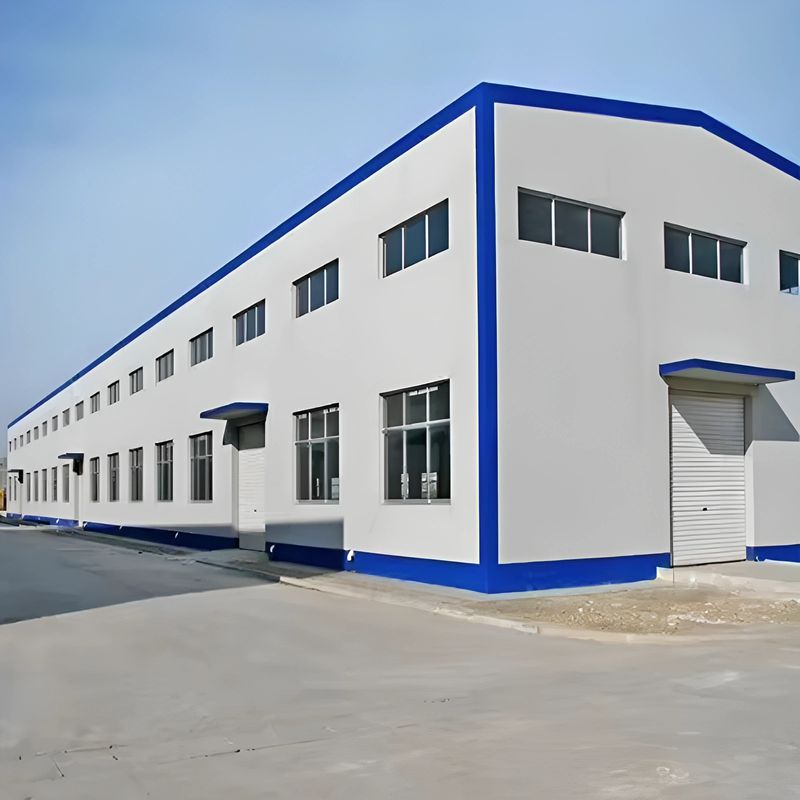 Modern Modular Fast Installation Multi-Story Steel Structure Large Span Space Frame Robust Steel Structure