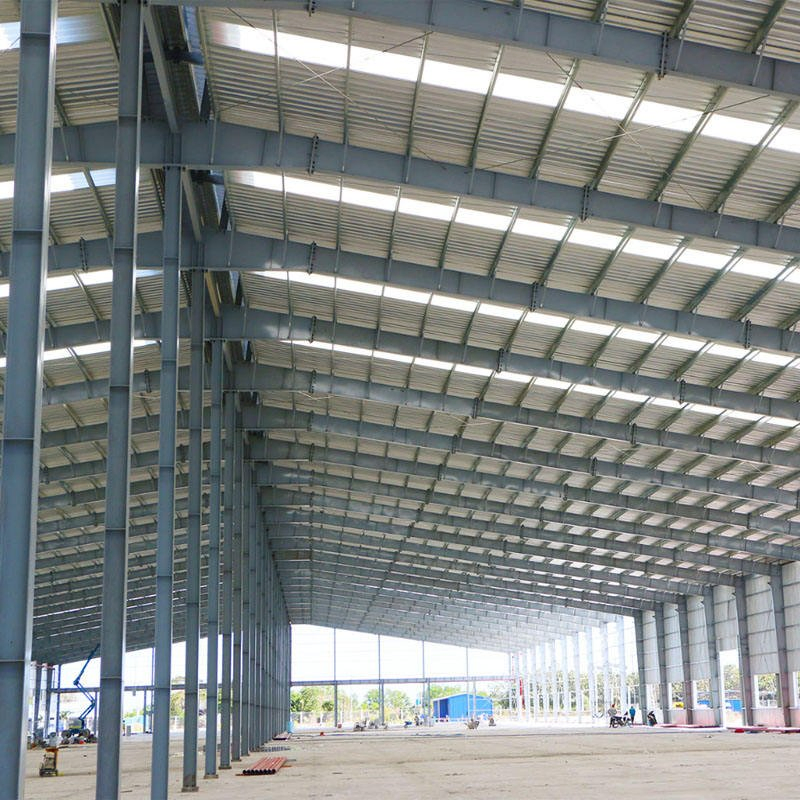 Quick Installation Pre-Engineered Metal Warehouse Building Steel Structure Workshop