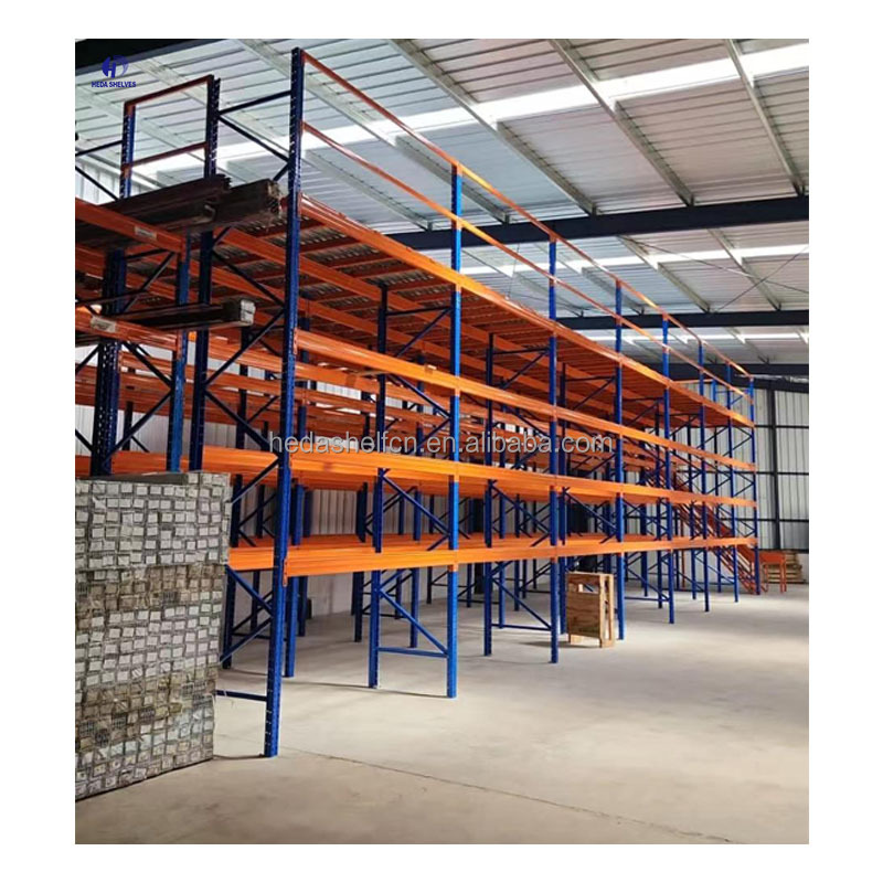 Custom Industrial Storage H Beam Steel Work Platforms Warehouse Office Heavy Duty Mezzanine Floor Racking System