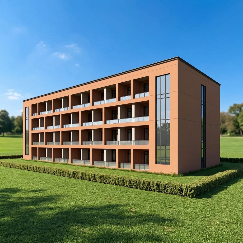 ALF Multi-storey Light Prefabricated Steel Structure Residential &amp; Commercial Building Fabricator