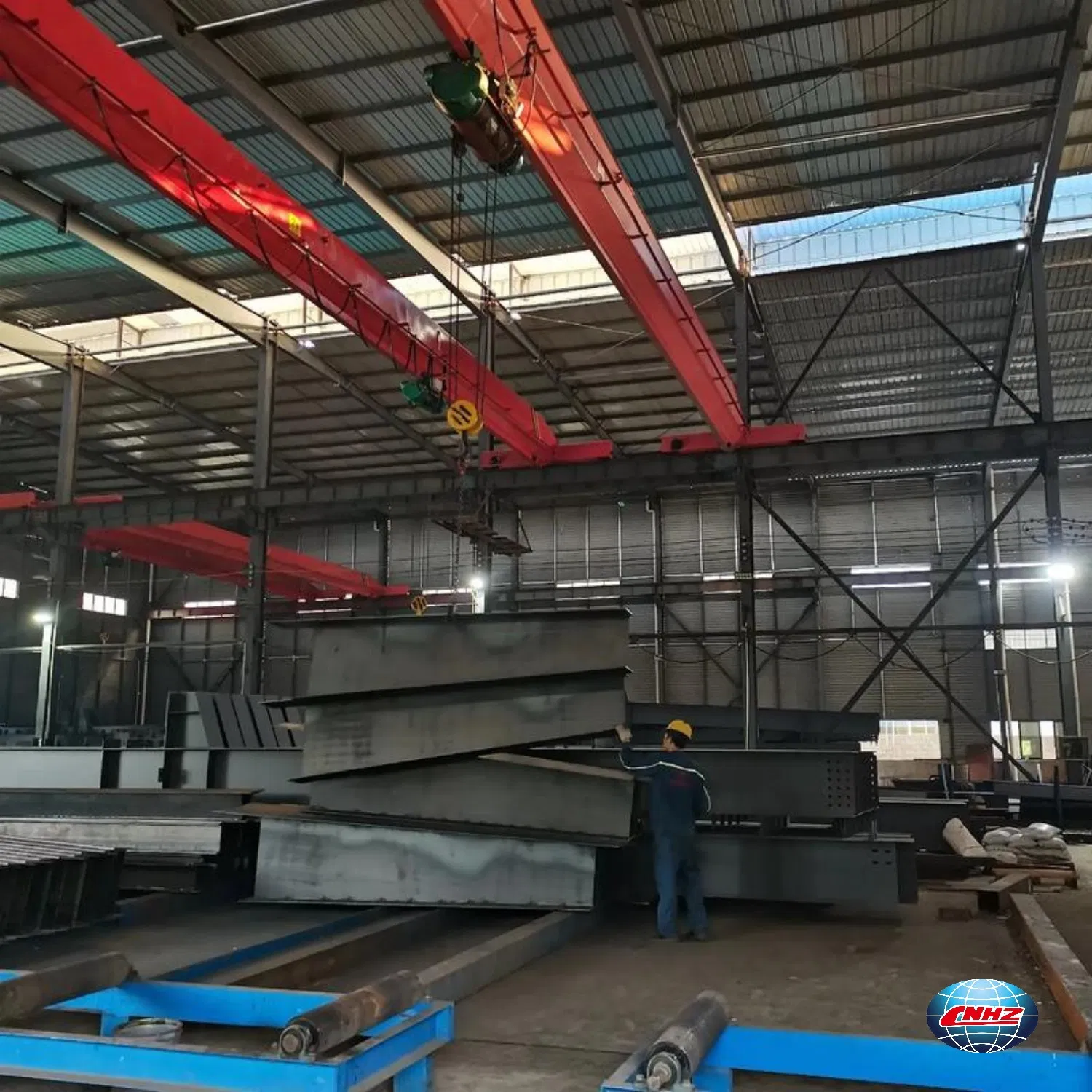 Prefab Modular Q235B Reliable Sturdy Construction ASTM Heavy Steel Structure Warehouse Building