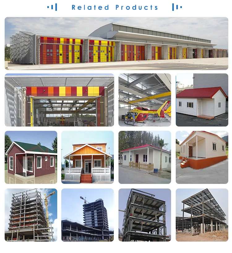Pre Engineered Industrial Metal Steel Structure Construction Warehouse Buildings