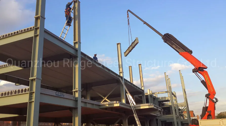 China Prefabricated Multi-Storey Prefab Steel Frame Structure Residential Buildings Construction