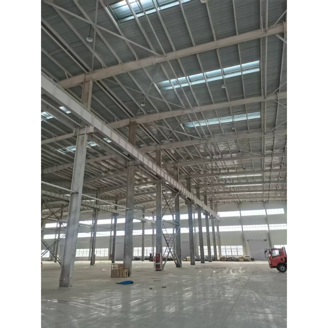 Modular Portal Frame Steel Structures, Metal Building Structures, Prefabricated Industrial Warehouses
