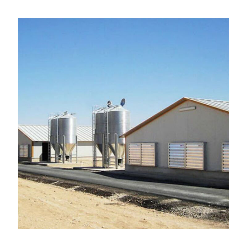 2026 Hot Sale Customized Design Light Steel Structure Horse Storage Shed Barn Steel Structure Building Poultry House