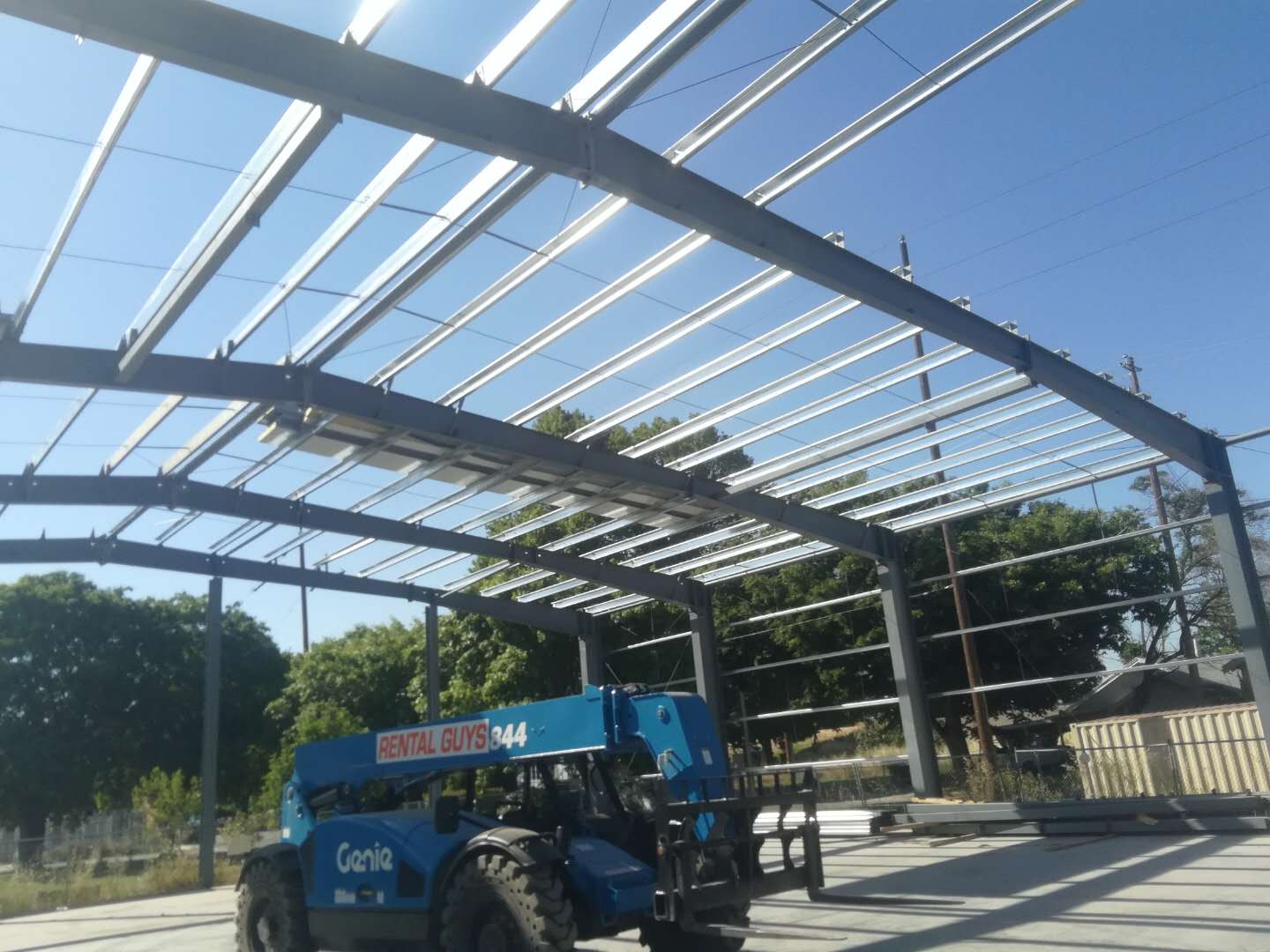Steel Structure Project in Las Vegas USA 1