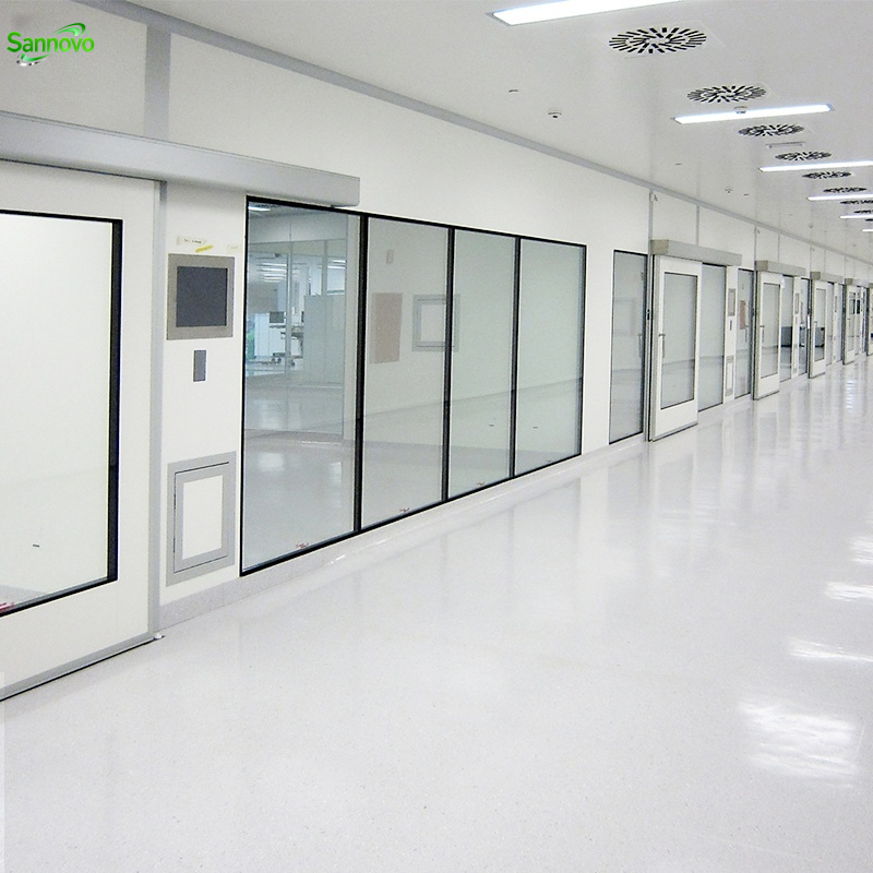 Modular Project Fireproof Construction Hospital Iso 8 Wall Class 10000
