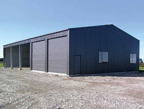 Large Span Prefab Steel Structure Frame Pre-Engineered Metal Commercial Construction Prefabricated Building