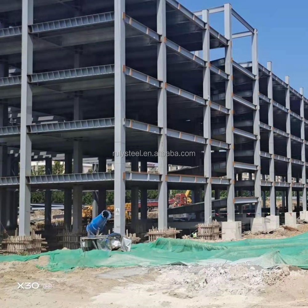 Steel Structure Building For Hotel Hospital Office Gym School Mall &amp; Prefab Apartment
