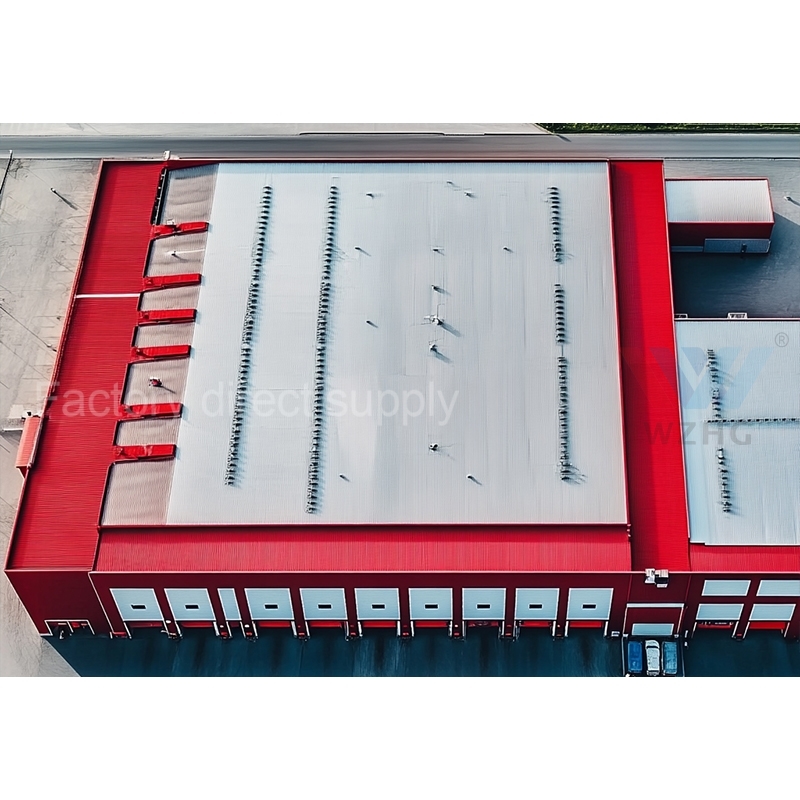 Prefabricated Heavy Steel Structure Workshop Building With Fireproof Wall Panels And Welding Services For Industrial Fabrication