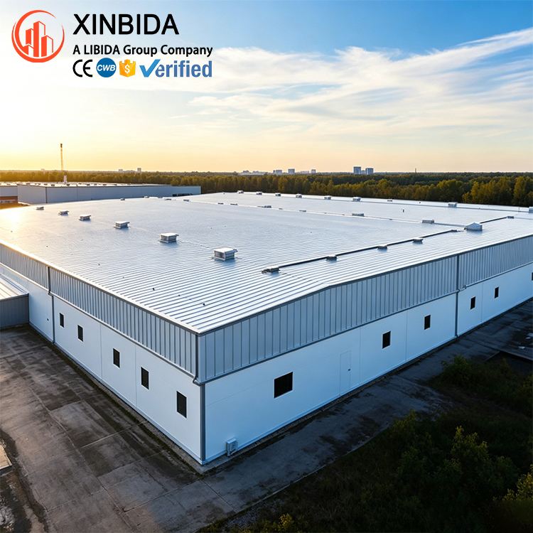 Hot Selling Modular Fabrication Design Steel Structure Warehouse Building Space Framed Commercial Metal Building