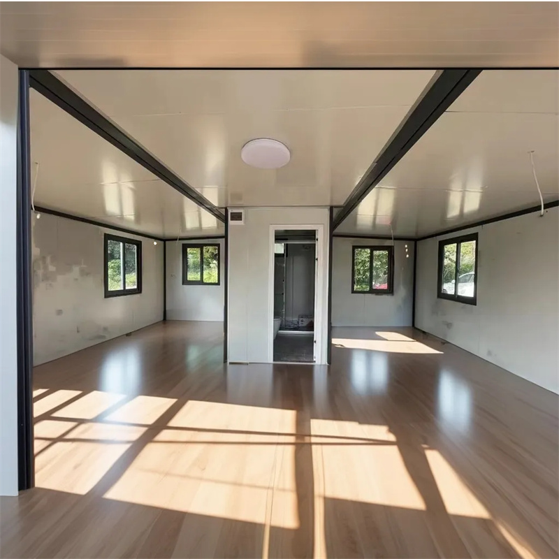 Container House Prefab Modular Steel Apartment Cabin Modern Design Expandable Bathroom Kitchen Layout Construction Site Camp